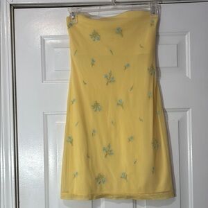 Express brand strapless dress Size 3/4